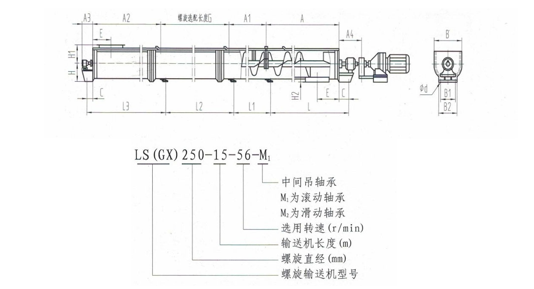 LS型螺旋輸送機